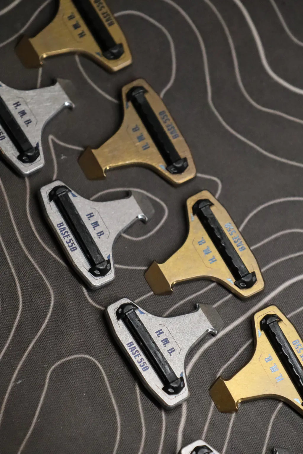 BASE 550 Titanium Cobra Pry Bar Kit