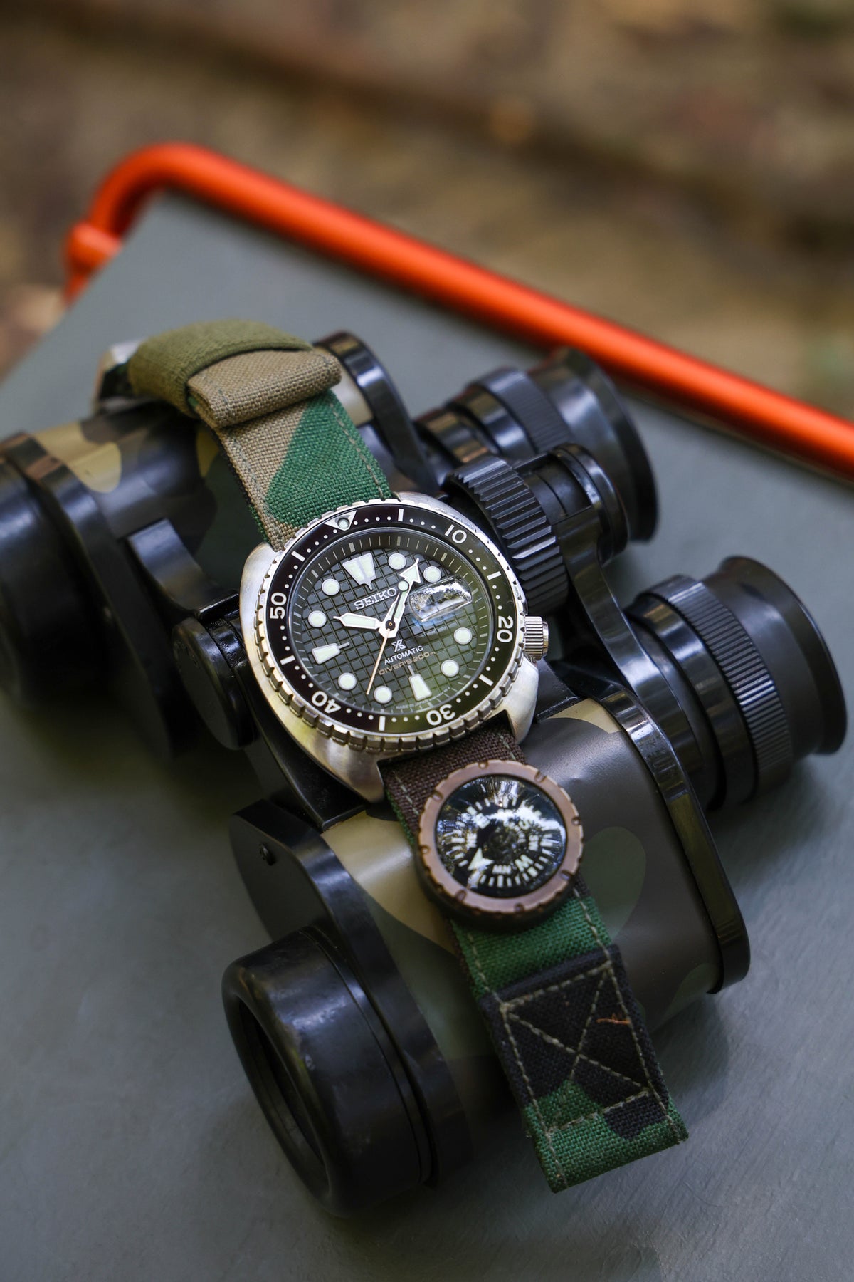 BASE 550 G.H.N. 錶帶 (M81 Woodland Cordura)