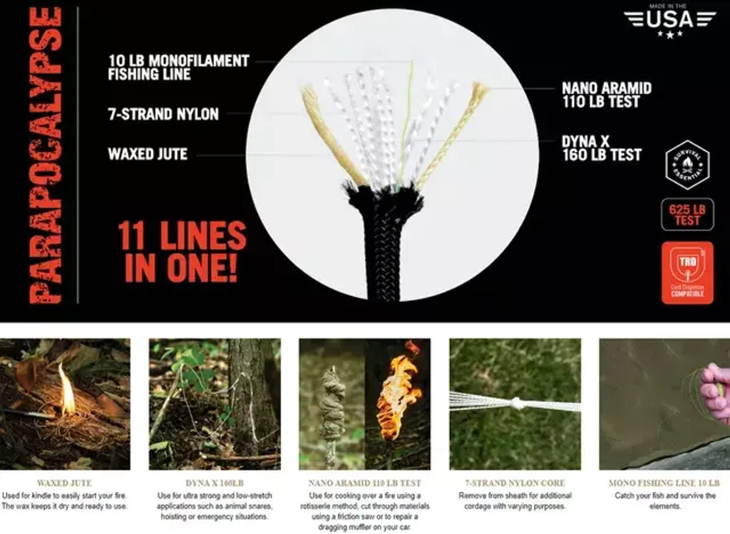 BASE 550 Örvar Survival Necklace | Orvar Survival Necklace