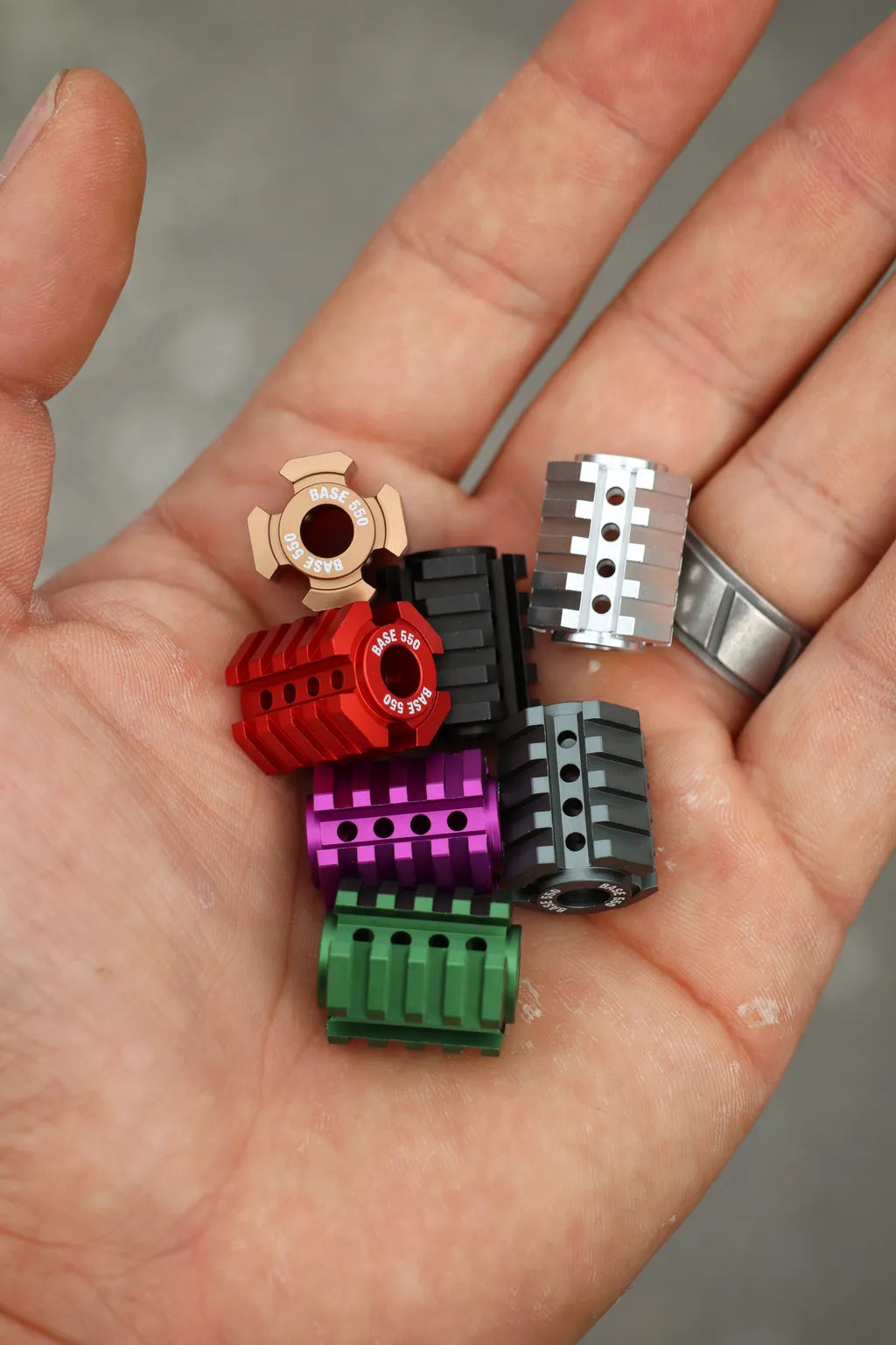 BASE 550 Rail Bead | Tactical Fishbone Knife Pendant