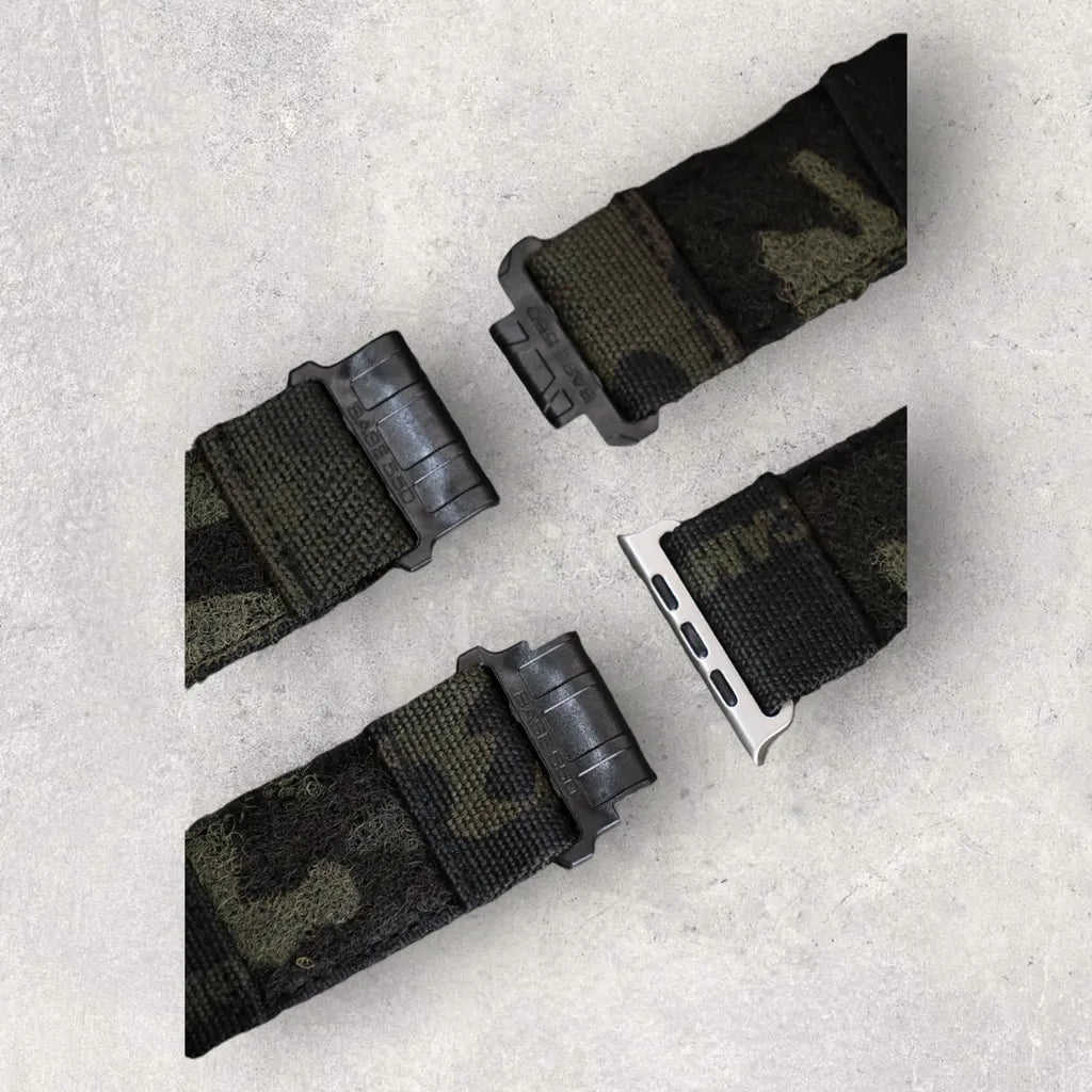 The BASE 550 HMB watch strap is sold separately (excluding the P-Hook buckle and arm patch).