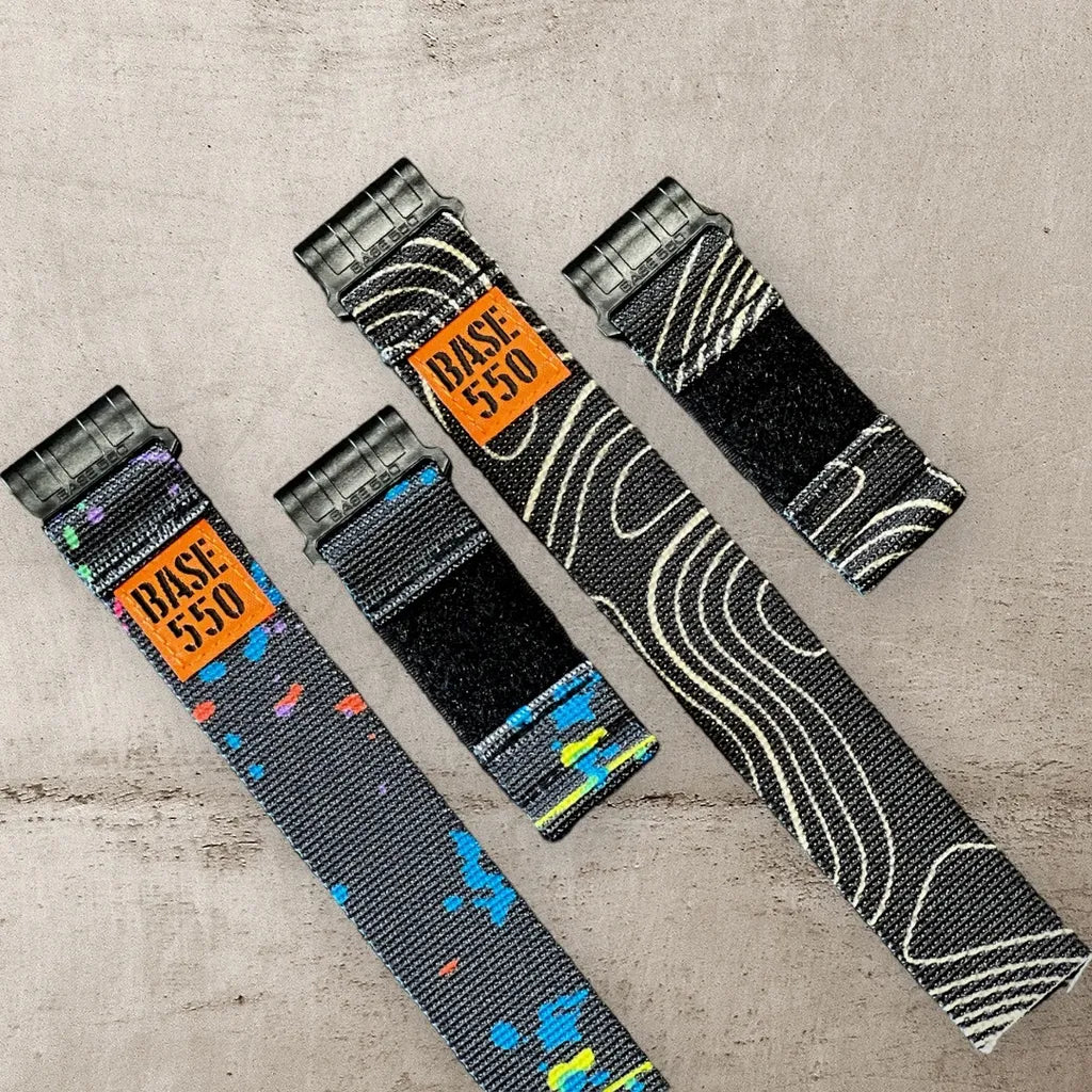 The BASE 550 HMB watch strap is sold separately (excluding the P-Hook buckle and arm patch).