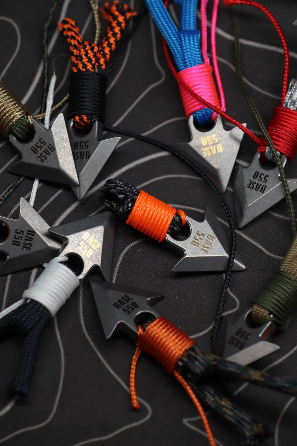 BASE 550 Titanium Örvar Keychain | Örvar Titanium Alloy Keychain