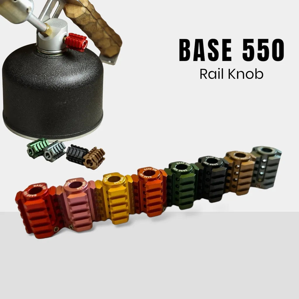 BASE 550 Rail Knob | BASE 550 Tactical Fishbone Knob (Soto ST-310/340)