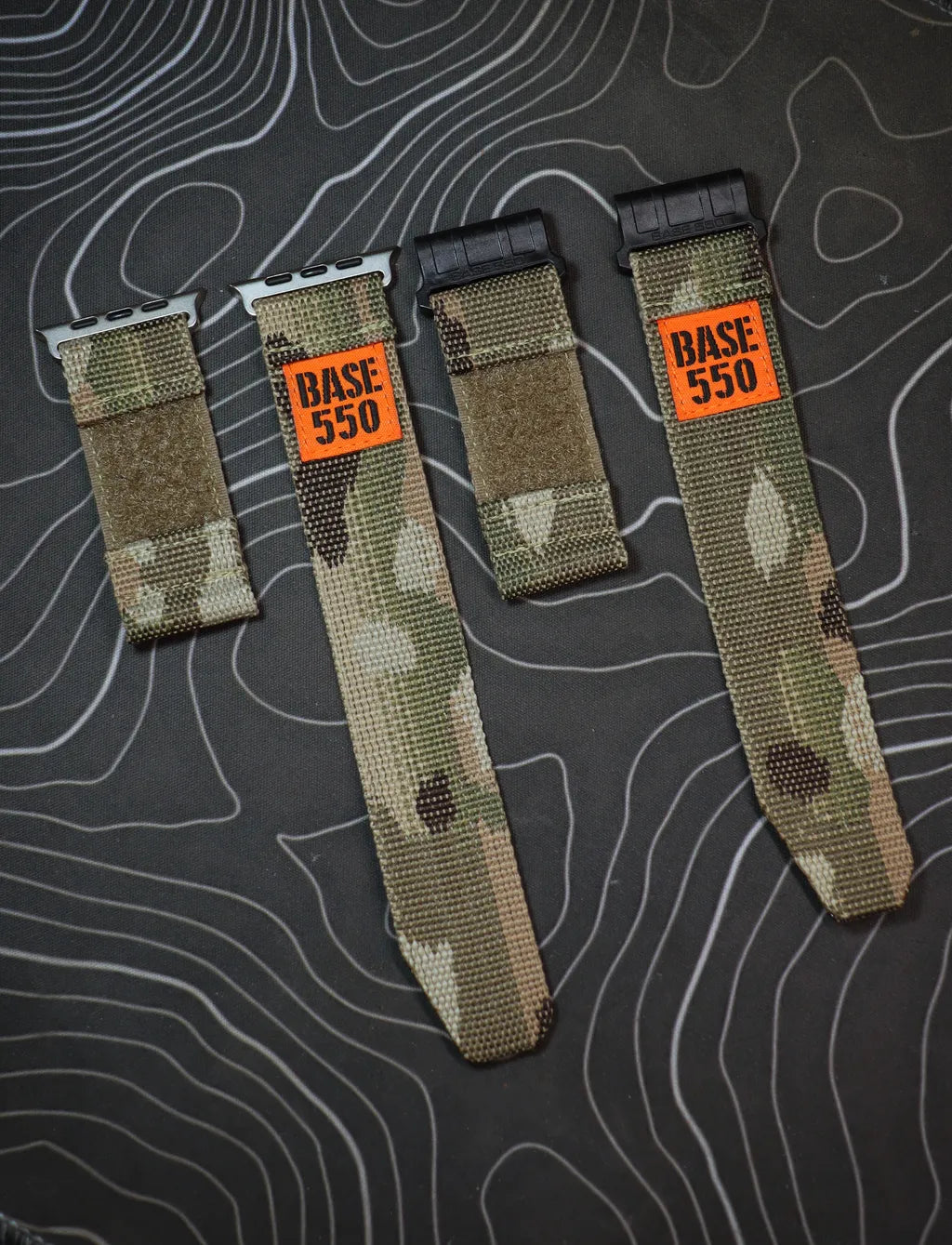 The BASE 550 HMB watch strap is sold separately (excluding the P-Hook buckle and arm patch).