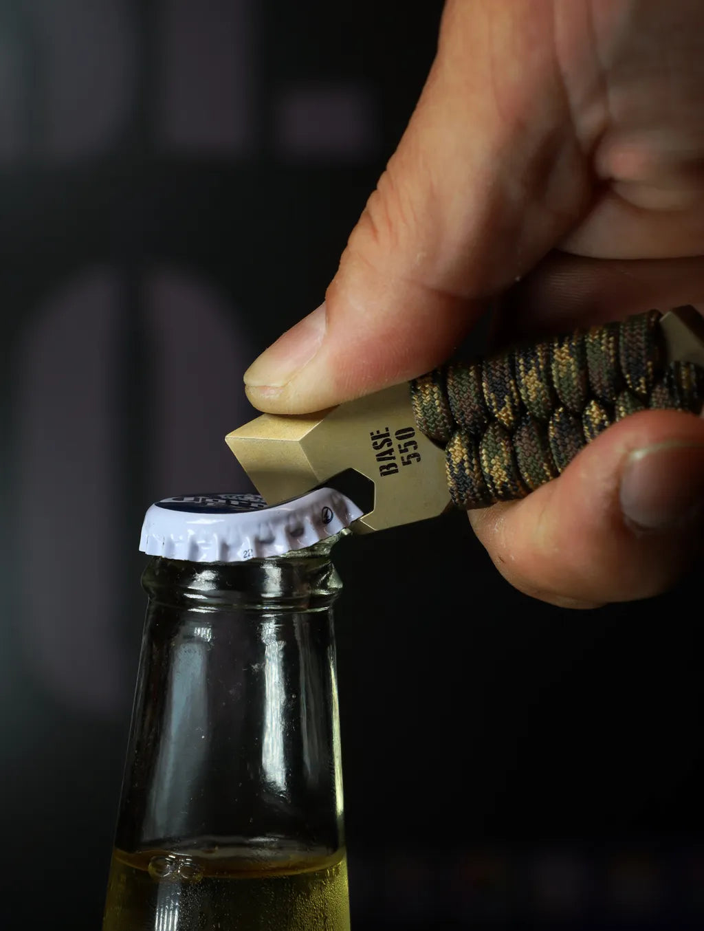 BASE 550 Beer Buddy V2 | Titanium Alloy EDC (Everyday Carry) Tool