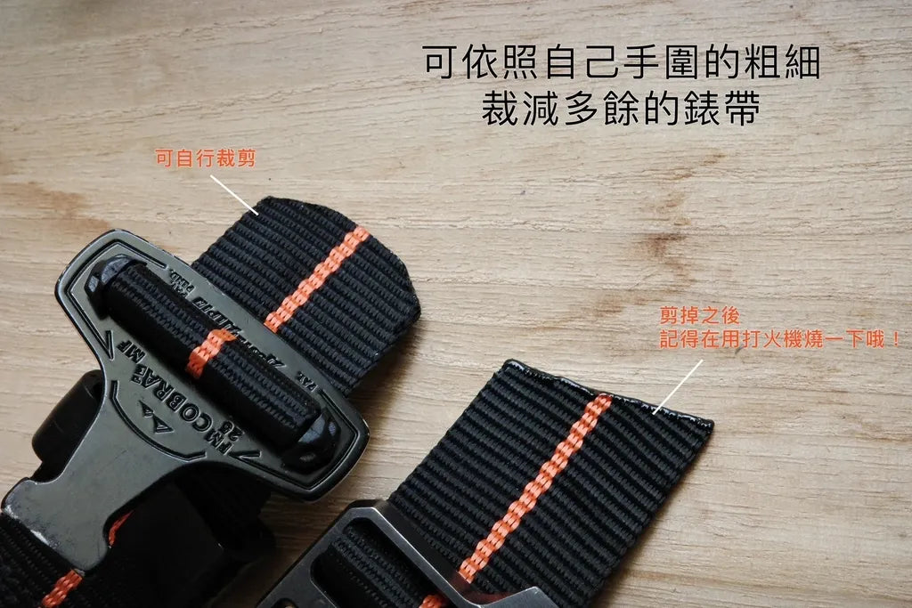 BASE 550 X AC 1990 co-branded watch strap