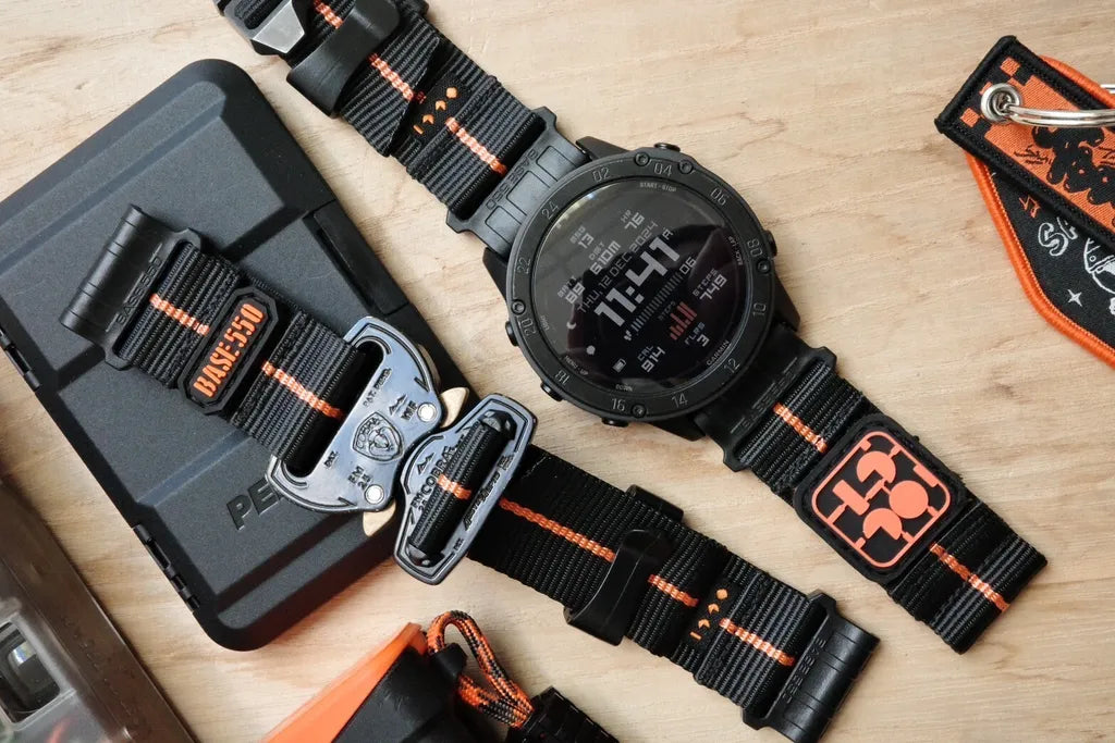 BASE 550 X AC 1990 co-branded watch strap