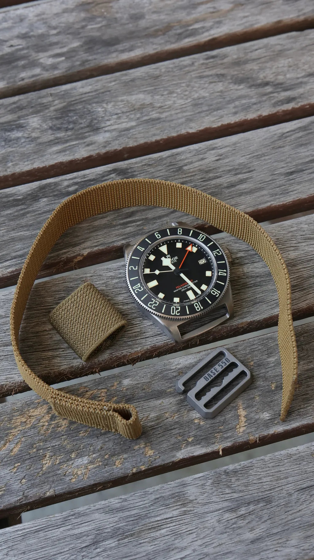 BASE 550 G.H.N. 錶帶