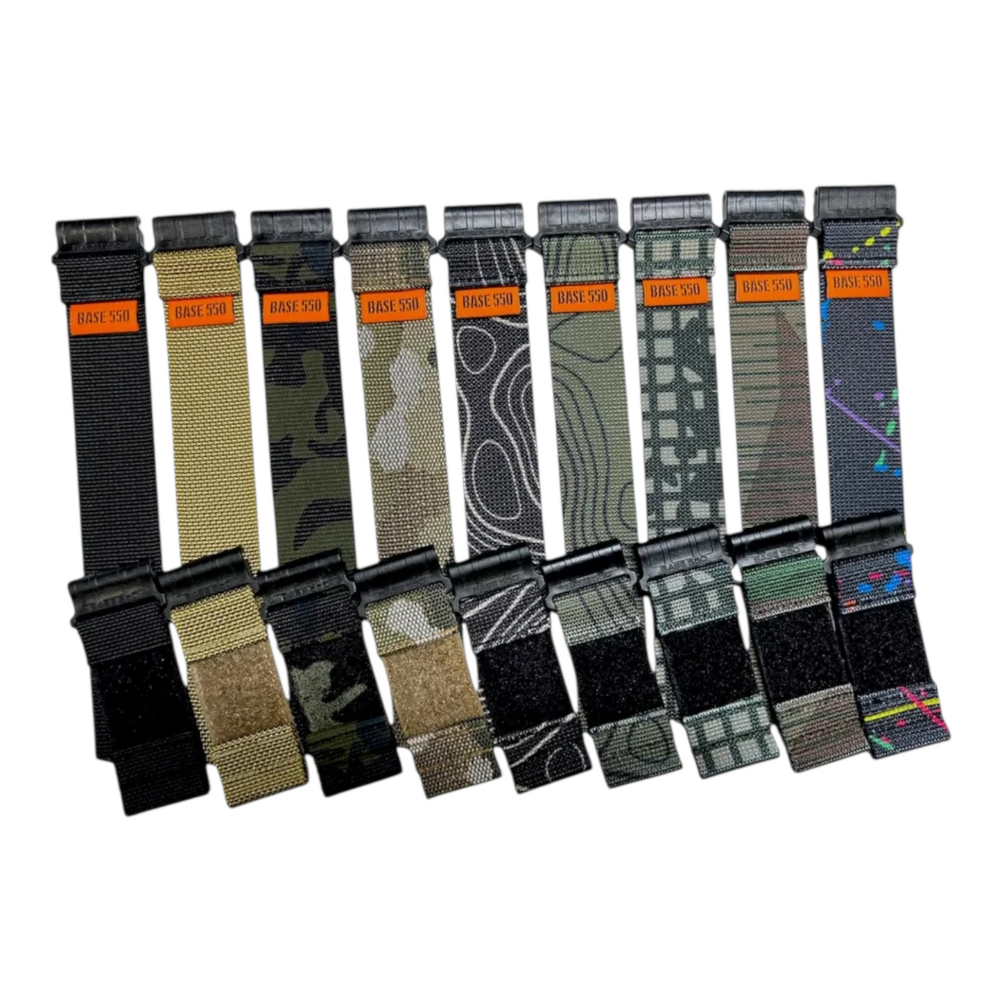 The BASE 550 HMB watch strap is sold separately (excluding the P-Hook buckle and arm patch).