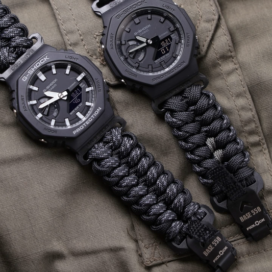 BASE 550 V Buckle Paracord Watchband 磁扣傘繩錶帶