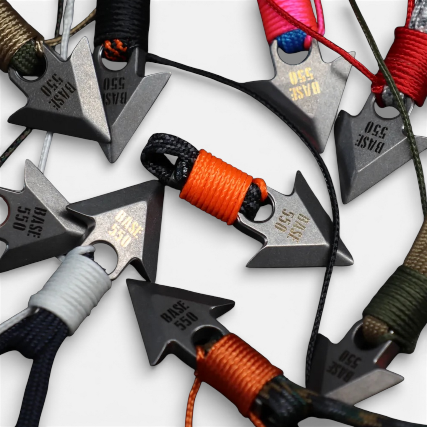 BASE 550 Titanium Örvar Keychain | Örvar Titanium Alloy Keychain